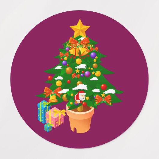 Kerstlabels Labels (Design 2)