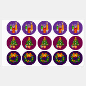 Kerstlabels Labels (Vel)