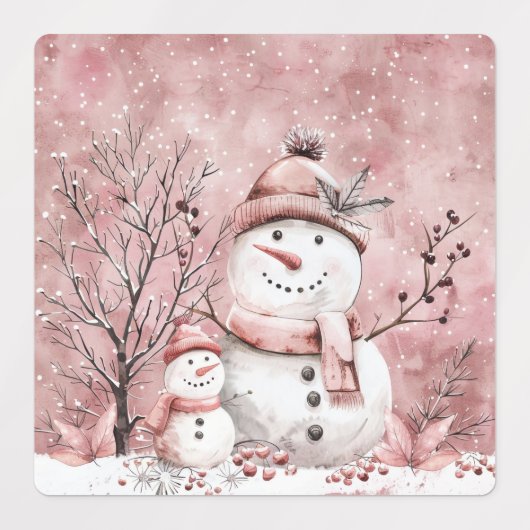 Kerstlabels Labels (Design 1)