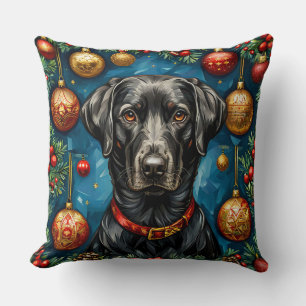 Kerstlabrador hond kussen