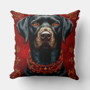 Kerstlabrador hond kussen