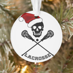 Kerstlacrosse Sticks Ornament