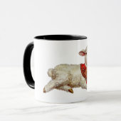 kerstlam mok (Voorkant links)