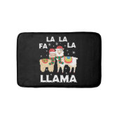 Kerstlama Badmat (Voorkant)