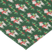 Kerstlamas Tafelkleed (Gekanteld)