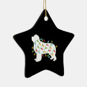 kerstlampen cadeautjes voor nieuwbouw | HONDENLIEF Keramisch Ornament (Rechts)