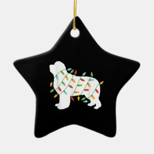 kerstlampen cadeautjes voor nieuwbouw HONDENLIEF Keramisch Ornament