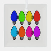  kerstlampen glas ornament (Achterkant)