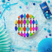 kerstlampglas papieren kommen (Feest)