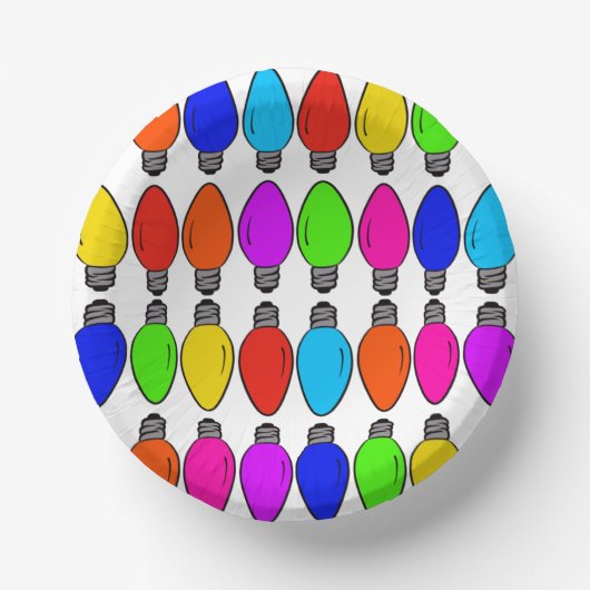 kerstlampglas papieren kommen (Voorkant)