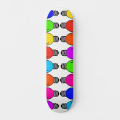 kerstlampglas skateboard (Voorkant)