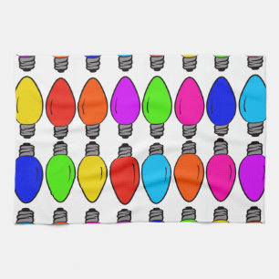 kerstlampglas theedoek