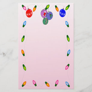 kerstlamphuis briefpapier