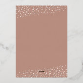 kerstlampje folie feestdagenkaart (Achterkant)