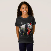 kerstlampje Funny Xmas kerstkerstkerstkerstman met T-shirt (Voorkant volledig)