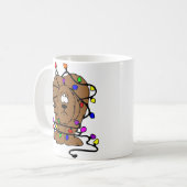 kerstlampje koffiemok (Voorkant links)