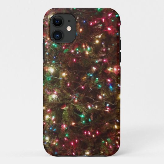 kerstlampjes Case-Mate iPhone case (Achterkant)