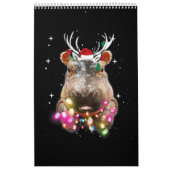 Kerstlampjes Hippo Fiona Hippopotamus Lover Kalender (Hoes)