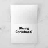 kerstlampjes Kaart (Binnen)