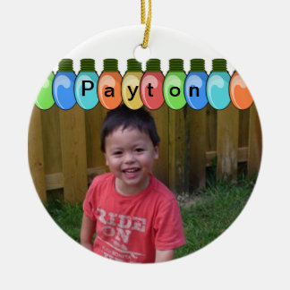 kerstlampjes keramisch ornament