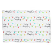 kerstlampjes kussensloop (Voorkant)