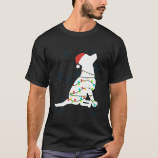 kerstlampjes Labrador Retriever T Shirt Dog