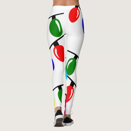 kerstlampjes leggings (Achterkant)