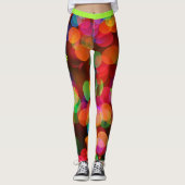 Kerstlampjes Leggings Persoonlijke naam (Voorkant)