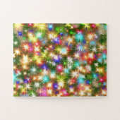 kerstlampjes legpuzzel (Horizontaal)