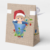 kerstlampjes met braapband bedankdoosjes (Achterkant)