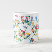 kerstlampjes met tang extra grote beker (Voorkant)