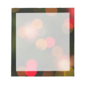kerstlampjes notitieblok (Voorkant)