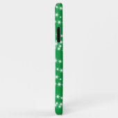 Kerstlampjes op groene iPhone-draagtas Case-Mate iPhone Case (Achterkant/rechts)