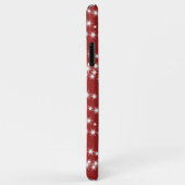 Kerstlampjes op rode iPhone-draagtas Case-Mate iPhone Case (Achterkant/rechts)
