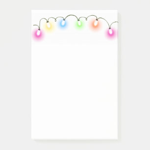 kerstlampjes post-it® notes
