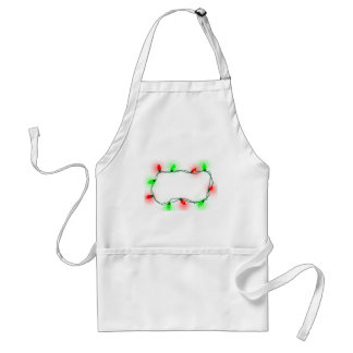 kerstlampjes standaard schort