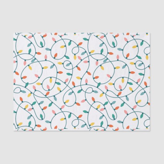 kerstlampjes tissuepapier (Voorkant)