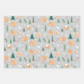 Kerstland Inpakpapier Vel (Voorkant 3)