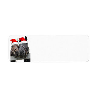 Kerstlandpaarden Etiket