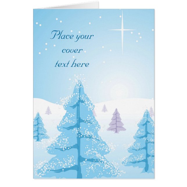 Kerstlandschap (Voorkant)