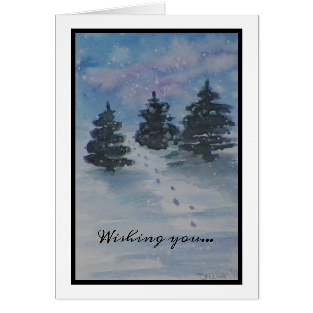 Kerstlandschap (Voorkant)