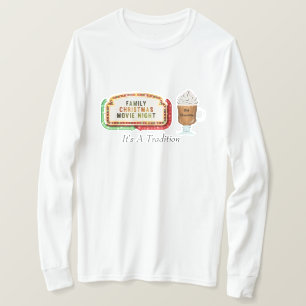 Kerstlange hoes T-Shirt