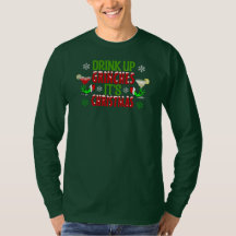 Kerstlange hoes T-Shirt