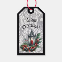 Kerstlantaarn met cadeaus cadeaukaart