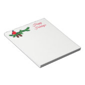 kerstlaptop notitieblok (Schuin)