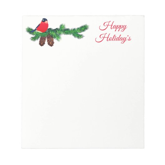 kerstlaptop notitieblok (Voorkant)