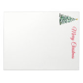 kerstlaptop notitieblok (Voorkant)