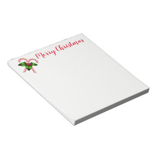 kerstlaptop notitieblok