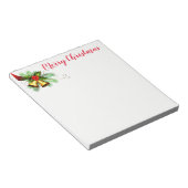 kerstlaptop notitieblok (Schuin)