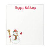 kerstlaptop notitieblok (Voorkant)